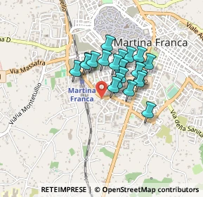 Mappa Via della Stazione, 74015 Martina Franca TA, Italia (0.3215)