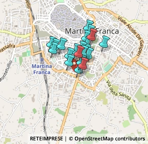 Mappa Via Carlo Goldoni, 74015 Martina Franca TA, Italia (0.2785)