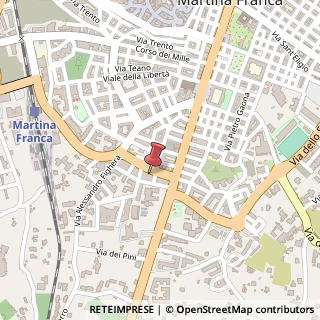 Mappa Via dei Gerani, 10-12, 74015 Martina Franca, Taranto (Puglia)