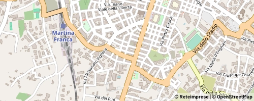 Mappa Martina Franca