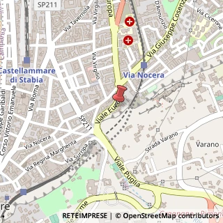 Mappa Viale Europa, 139, 80053 Castellammare di Stabia, Napoli (Campania)