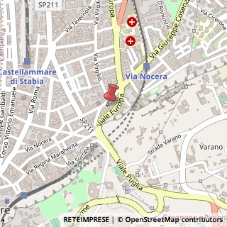 Mappa Vicolo Starza, 3, 80053 Castellammare di Stabia, Napoli (Campania)