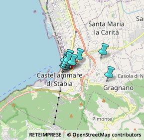 Mappa Vicolo Starza, 80053 Castellammare di Stabia NA, Italia (0.72818)