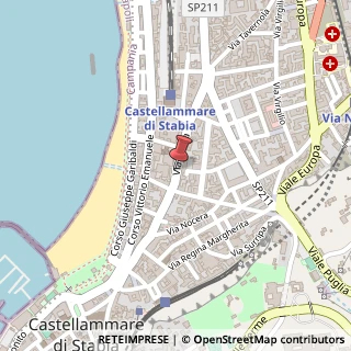 Mappa Via Roma, 80053 Castellammare di Stabia, Napoli (Campania)