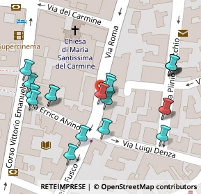 Mappa Via Roma, 80051 Castellammare di Stabia NA, Italia (0.072)