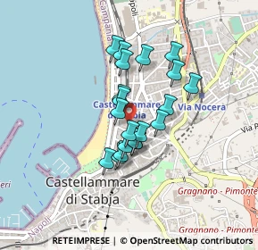 Mappa Via Roma, 80051 Castellammare di Stabia NA, Italia (0.3335)