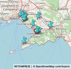 Mappa Via Roma, 80051 Castellammare di Stabia NA, Italia (12.875)