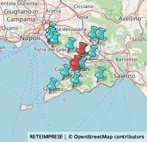 Mappa 80051 Castellammare di Stabia NA, Italia (11.19059)