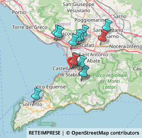 Mappa Via Roma, 80051 Castellammare di Stabia NA, Italia (5.68929)