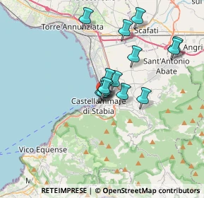 Mappa Via Roma, 80051 Castellammare di Stabia NA, Italia (2.93571)