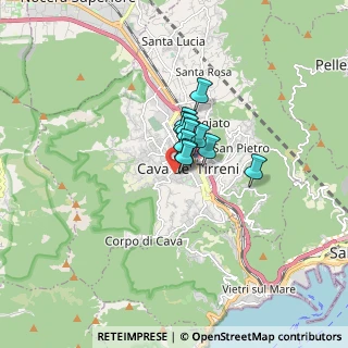 Mappa Via Pietro Formosa, 84013 Cava de' Tirreni SA, Italia (0.80182)
