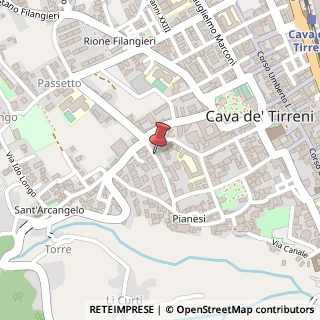 Mappa Via Maggiore P. Formosa, 29, 84013 Cava de' Tirreni, Salerno (Campania)