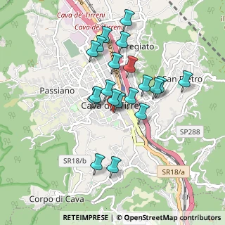 Mappa Via Francesco Alfieri, 84013 Cava de' Tirreni SA, Italia (0.8435)