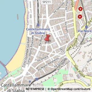 Mappa Via Plinio Il Vecchio, 15, 80053 Castellammare di Stabia, Napoli (Campania)