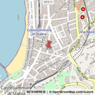 Mappa Via Plinio il Vecchio, 8, 80053 Castellammare di Stabia, Napoli (Campania)
