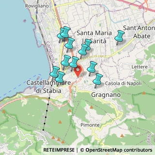 Mappa Via Cupa Varano, 80054 Gragnano NA, Italia (1.50083)