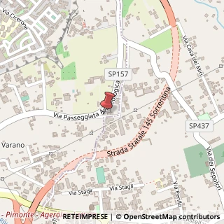 Mappa Via Cupa Varano, 80053 Castellammare di Stabia, Napoli (Campania)