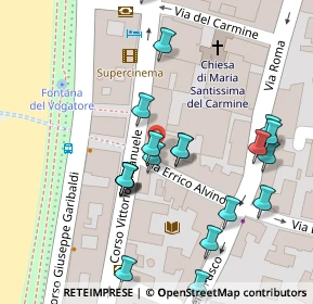 Mappa Corso Vittorio Emanuele 79 piano ammezzato - interno, 80053 Castellammare di Stabia NA, Italia (0.069)
