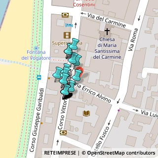 Mappa Corso Vittorio Emanuele 79 piano ammezzato - interno, 80053 Castellammare di Stabia NA, Italia (0)