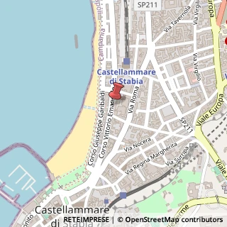Mappa Corso Vittorio Emanuele, 106, 80053 Castellammare di Stabia, Napoli (Campania)