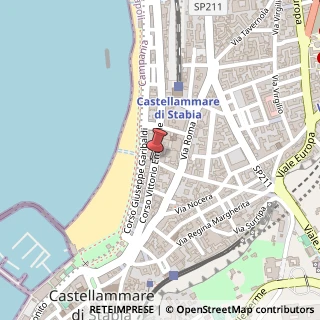 Mappa Corso Vittorio Emanuele, 85, 80053 Castellammare di Stabia, Napoli (Campania)