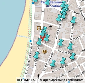 Mappa Corso Vittorio Emanuele 79 piano ammezzato - interno, 80053 Castellammare di Stabia NA, Italia (0.154)