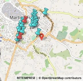 Mappa Via Maria D'Enghien, 74015 Martina Franca TA, Italia (0.512)
