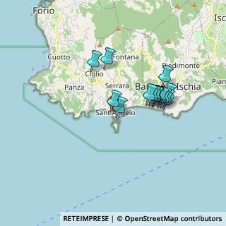 Mappa Via Chiaia di Rosa, 80070 Serrara Fontana NA, Italia (1.58231)