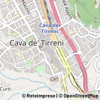 Hartă Cava de' Tirreni