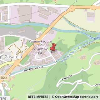 Mappa Zona Artigianale Est, 12, 39040 Racines, Bolzano (Trentino-Alto Adige)