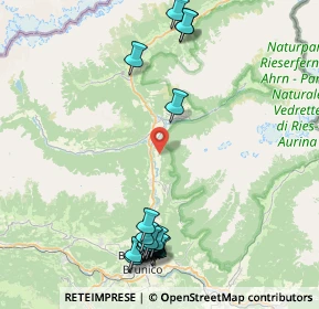 Mappa Via Unterwalburgen, 39032 Campo Tures BZ, Italia (9.96)