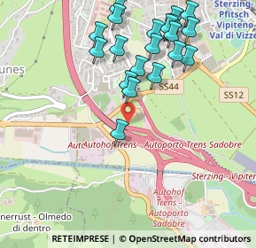 Mappa Via Passo Pennes, 39049 Vipiteno BZ, Italia (0.5255)