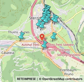 Mappa Via Passo Pennes, 39049 Vipiteno BZ, Italia (0.8955)