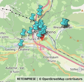 Mappa Via Lent, 39049 Vipiteno BZ, Italia (1.437)