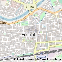 Mapa Empoli