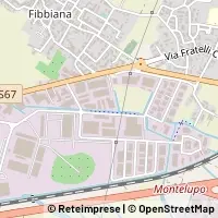 Kort Montelupo Fiorentino