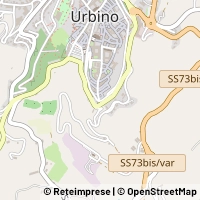 মানচিত্র Urbino