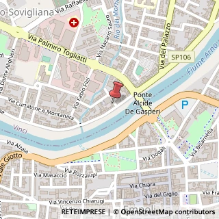 Mappa Via Guglielmo Oberdan, 3, 50059 Vinci, Firenze (Toscana)