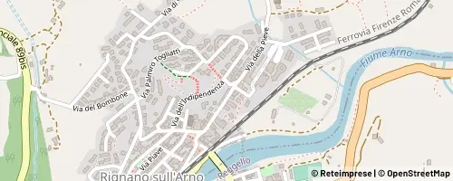Mappa Rignano sull'Arno