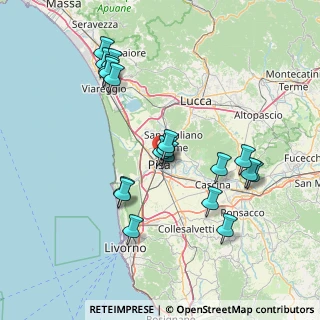 Mappa Via Molise, 56025 Pisa PI, Italia (15.39158)