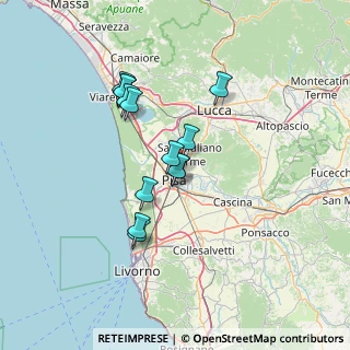 Mappa Via Molise, 56025 Pisa PI, Italia (11.88385)