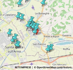 Mappa Viale Antonio Gramsci, 50054 Fucecchio FI, Italia (2.036)