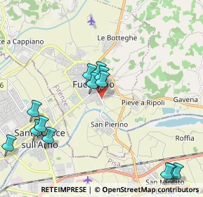 Mappa Viale Antonio Gramsci, 50054 Fucecchio FI, Italia (2.45231)