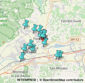 Mappa Viale Antonio Gramsci, 50054 Fucecchio FI, Italia (2.55)