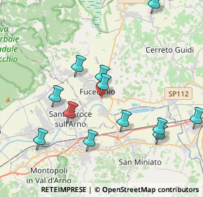 Mappa Viale Antonio Gramsci, 50054 Fucecchio FI, Italia (5.03071)