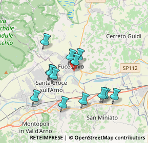 Mappa Viale Antonio Gramsci, 50054 Fucecchio FI, Italia (3.38462)