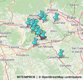 Mappa Viale Antonio Gramsci, 50054 Fucecchio FI, Italia (10.12)