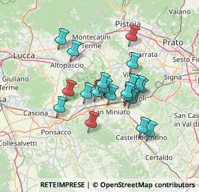 Mappa Italia, 50054 Fucecchio FI, Italia (10.882)