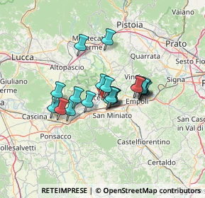 Mappa Piazza Aldo Moro, 50054 Fucecchio FI, Italia (9.5625)