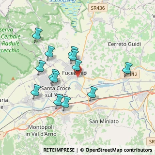 Mappa Piazza Aldo Moro, 50054 Fucecchio FI, Italia (3.66769)